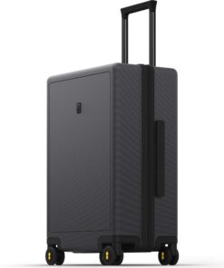 Valise cabine élégante Level8 micro diamant | Rigide | Voyageurs affaires | Sécurité TSA | Roues doubles pivotantes | 66