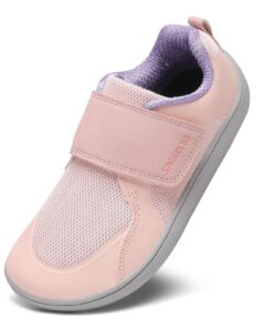 SAGUARO Chaussures enfant légères avec semelle Zero Drop et espace large pour les orteils 26-36 EU