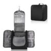 Zikenis Trousse de Toilette Voyage pour Homme et Femme, Imperméable et Tissu Oxford, avec Crochet pour Maquillage, idéal