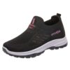 Chaussures de Running Antidérapantes Femmes Automne Orthopédique Respirantes Simple Couleur Unie