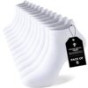 Chaussettes Niorasen Respirantes Anti-Odeur Hommes Femmes 43-46 37-42, Sport Courtes d'Été Respirantes, Antijambe, Mi-ba