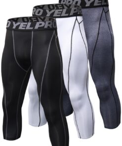 SANANG Pantalon De Compression Athletique Pour Hommes Cool Dryhlen Leggings Running Hommes