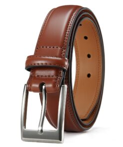 CHAOREN Ceinture Homme Chic Cuir Largeur 30mm, Idéale pour les Costumes et Occasions Formelles, Qualité Supérieure et Co