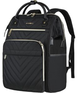 VANKEAN Sac à dos pour ordinateur portable de 17 pouces - Noir-upgraged, Grande Capacité et Imperméable, pour Homme et F
