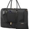 LOVEVOOK | Sac de voyage rétractable 2 en 1, idéal pour le week-end et les voyages en avion, avec compartiment à chaussu
