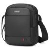 BAIGIO Sacs Bandoulière pour Homme Noir,Versatile BAIGIO Sacs Portés Épaule Homme,Poches Cross Body BAIGIO pour le Sport