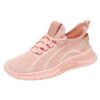 Chaussures de sport confortables pour femmes en réspirant de couleur unie | Antidérapantes | Idéales pour le printemps/é