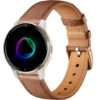Bracelet en Cuir 20mm pour Garmin, compatible With Venu 2 Plus, Vivoactive 5, Sq Music, Sq 2, Vivoactive 3, Vivomove HR,
