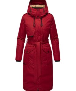 Navahoo Hokulanii Manteau d'hiver chaud pour femme avec col haut et capuche douce - Isolant - Mode - Femmes adults - Hiv
