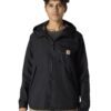 Carhartt Storm Defender Veste légère imperméable pour femme coupe ample sport outdoor