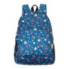 ECO CHIC Sac à dos pliable léger | Sac à dos durable et résistant à l'eau | Idéal pour les voyageurs et étudiants | Idéa