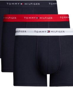 Tommy Hilfiger Homme 3P Trunk Bleu Vert