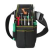 Aucuu Sac Ceinture Jardinage Unisexe Fleuriste Réglable Pochettes Outils Réparation Clôture Toiture