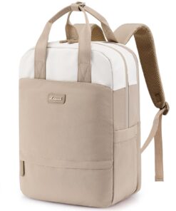 LVOOK Sac à dos pour femme avec espace pour ordinateur portable, sac de lycéen ados,confortable et moderne, disponible e