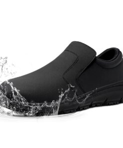 Chaussures de Cuisine Sécurité Hommes Antidérapantes Baskets de Sécurité Embout Acier ConfortIBLE Chaussures de Travail