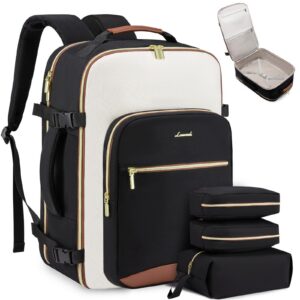 LOVEVOOK Sac à Dos Voyage Cabine Avion Étanche pour Travail École Loisir - 45x36x20 cm OEKO-TEX_standard_100
