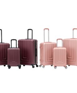 Flight Knight Premium Hard Shell Suitcase - Valise Robuste en Héшеon - Roues Pivotantes - Verrouillage à Puce - Port USB