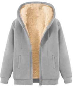 Sweat à capuche en polaire générique chaud et doublé - Vêtement pour homme - Idéal pour la randonnéewinter Sweat en pola