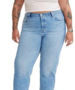 Levi's Plus Size 501 Original Jeans Femme Élégants et confortables pour toutes les femmes,parfaits pour le quotidien et