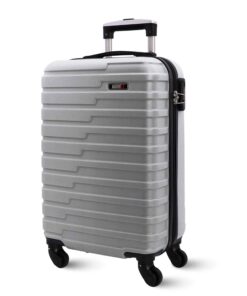 Valises de Voyage Coréen Tapiocca Convient pour Ryanair Résistant avec 4 Roues de 360° Cadenas et Roulettes