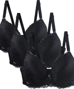 Soutien-gorge en dentelle ajustable pour femmes confortable et élégant | Multicolor | Nettoyage facile | Idéal pour quot