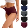 Culottes Femme Coton Taille Haute Élastique OEKO-TEX CONFORTELOT Lot de 5