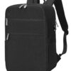 RuoSien Cabine Sac à Dos Voyage Ryanair Femme Homme Nuit noire