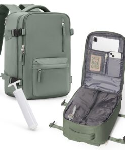 Sous-Vide Voyage Sac a Dos Homme Femme Vert Militaire