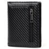 GAEKEAO Porte-Monnaie pour Homme avec Protection RFID 6 Emplacements de Cartes, Poche Zippée – Idéal pour le Travail et