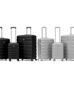 Bagage à main Flight Knight ABS 3 Tailles Compatible Air France Hop! easyJet Ryanair fonctionnel Bagage de soute light a