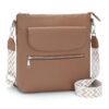 Sac JSDOST Femme Multipoches avec 4 Poches Zippées et 7 Compartiments pour Femme
