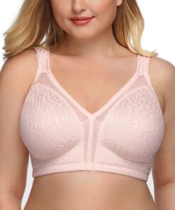 Soutien-gorge DotVol minimiseurs femme dentelle confort sans armature grande_taille