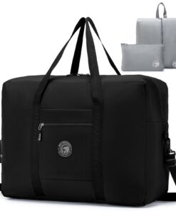 SPAHER Valise Cabine Pliable Imperméable 55x40x20 45L Sac de Voyage Lufthansa TUI Airways Germanwings