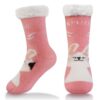 HOTUT HOTUT chaussettes enfant, chaussettes antidérapantes en coton pour enfants, motifs animaux