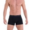 Boxe Navigation Ajusté Male Lot de 6 Wresting Shorts Hommerowadres Élastiques Comfortables Noir