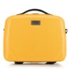 Mallette cosmétique WITTCHEN PC Ultra Light Trousse de Maquillage Jaune Pour VoyageXS Taille Poignée en Élastique