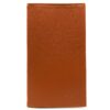 Etui Charmoni pour chéquier carte crédit pièce d'identité - Marron A07