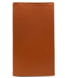 Etui Charmoni pour chéquier carte crédit pièce d'identité - Marron A07