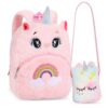 Licorne Sac à Dos Mignon pour Enfants Bambin Filles Cadeau Ecole
