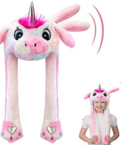 Chapeau Mobiles Oreilles Qui Bougent Hifot pour Enfants et Adultes