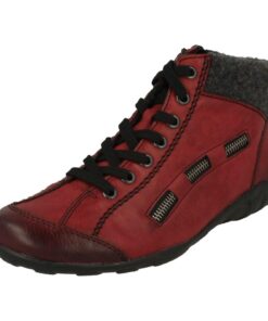 Rieker Annick Bottines Femmes Zip Lacets OccasionNELLES