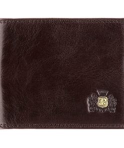 WITTCHEN Portefeuille en Cuir de Vachette Da Vinci - Fermeture par Bouton Pression - Élégant et Classique - Haute Qualit