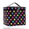 Yuknees Grande Trousse de Maquillage Multifonctionnelle pour Femmes et Filles - Gris Mat, L