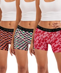Caleçons Femme Coton Stretch Taille Basse Lot de 3 INNERSY - confort et qualité OEKO-TEX_standard_100