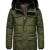 Parka d'hiver matelassée Navahoo pour homme - Chaude et Protective - Taille B849
