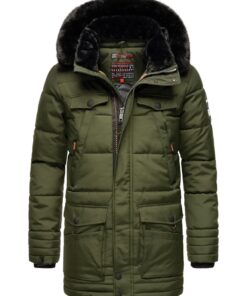 Parka d'hiver matelassée Navahoo pour homme - Chaude et Protective - Taille B849