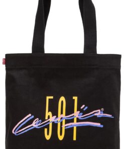 Levi's 501 Icon Tote Ov Homme Regular Black pour Homme Diaspora Étudiant Fonctionnel EU REGULAR BLACK