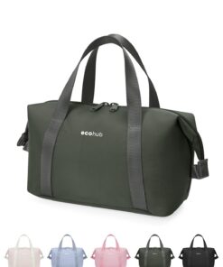ECOHUB Trousse de Toilette Femme Recyclée – Idée Cadeau Noël et Anniversaire, Vert Global Recycled Standard ECOHUB Tro