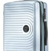Hauptstadtkoffer Mitte - Valise de Voyage Rigide 55X40X23, TSA, 4 Roulettes, Bleu Piscine