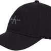 Calvin Klein Casquette Homme Mono Logo Panel en Coton + Calvin Klein + Couvre-sol + Homme + Outdoor + Légèreté + 100% Co